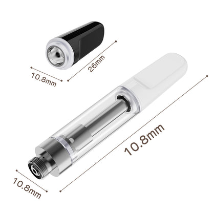 Longmada H10 510 Thread Replacement Atomizer Set – 5 Pack Ceramic Vape Atomizers