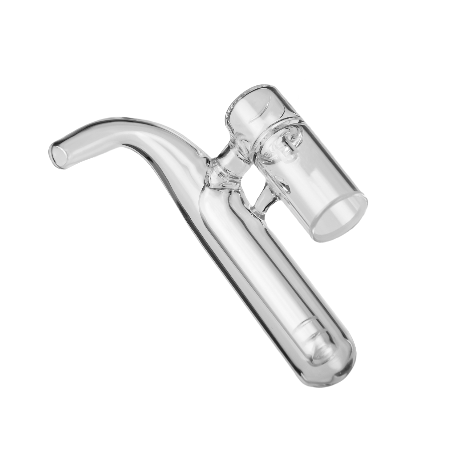 Longmada Motar 3 Water Bubbler Glass Pipe – Premium Glass Smoking Pipe for Vape Pens and Vaporizers