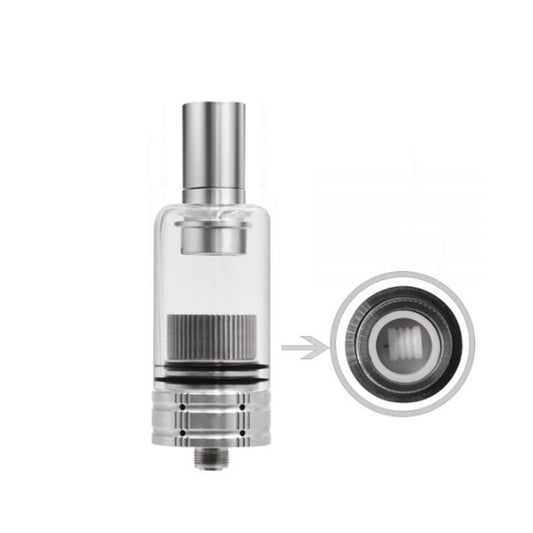 Longmada Mr Bald 3 Atomizer – 510 Thread Vape Atomizer for Dry Herb & Wax with Ceramic & Quartz Chambers