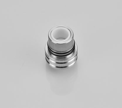 Longmada Mr Bald 3 Atomizer – 510 Thread Vape Atomizer for Dry Herb & Wax with Ceramic & Quartz Chambers