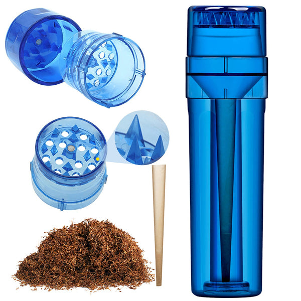 Longmada Plastic Manual Grinder for Tobacco – Portable, Durable, and Lightweight Tobacco Grinder