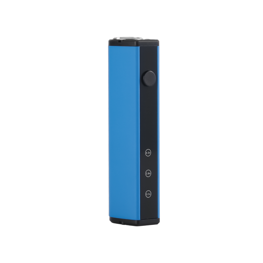 Longmada V1 Blue 510 Thread Battery – 650mAh Rechargeable Vape Pen Battery for CBD, Wax & Dry Herb – Aluminum Design