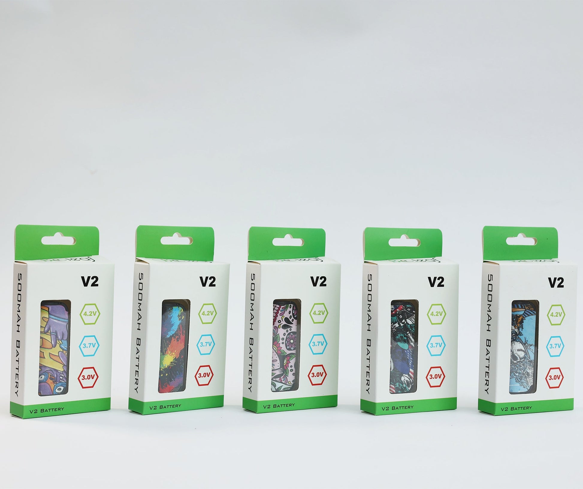 Longmada V2 510 Thread Battery – 450mAh Rechargeable Vape Pen Battery for CBD Oil, Dry Herb & Wax – Portable Aluminum Design