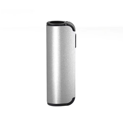 Longmada V2 Silver 510 Thread Battery – 450mAh Rechargeable Vape Pen Battery for CBD Oil, Dry Herb & Wax – Portable Aluminum Design