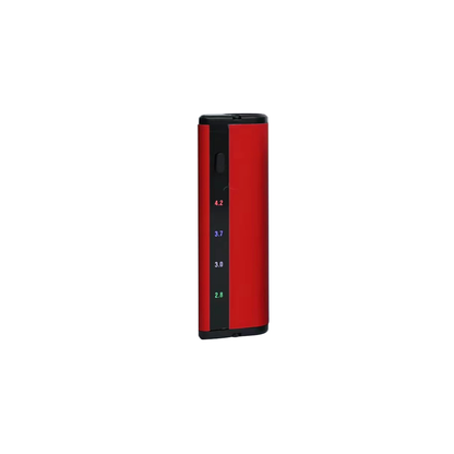 Longmada V5 510 Thread Battery in Red – 500mAh Rechargeable Vape Pen Battery for Dry Herb, Wax & CBD Oils – Portable Aluminum Design