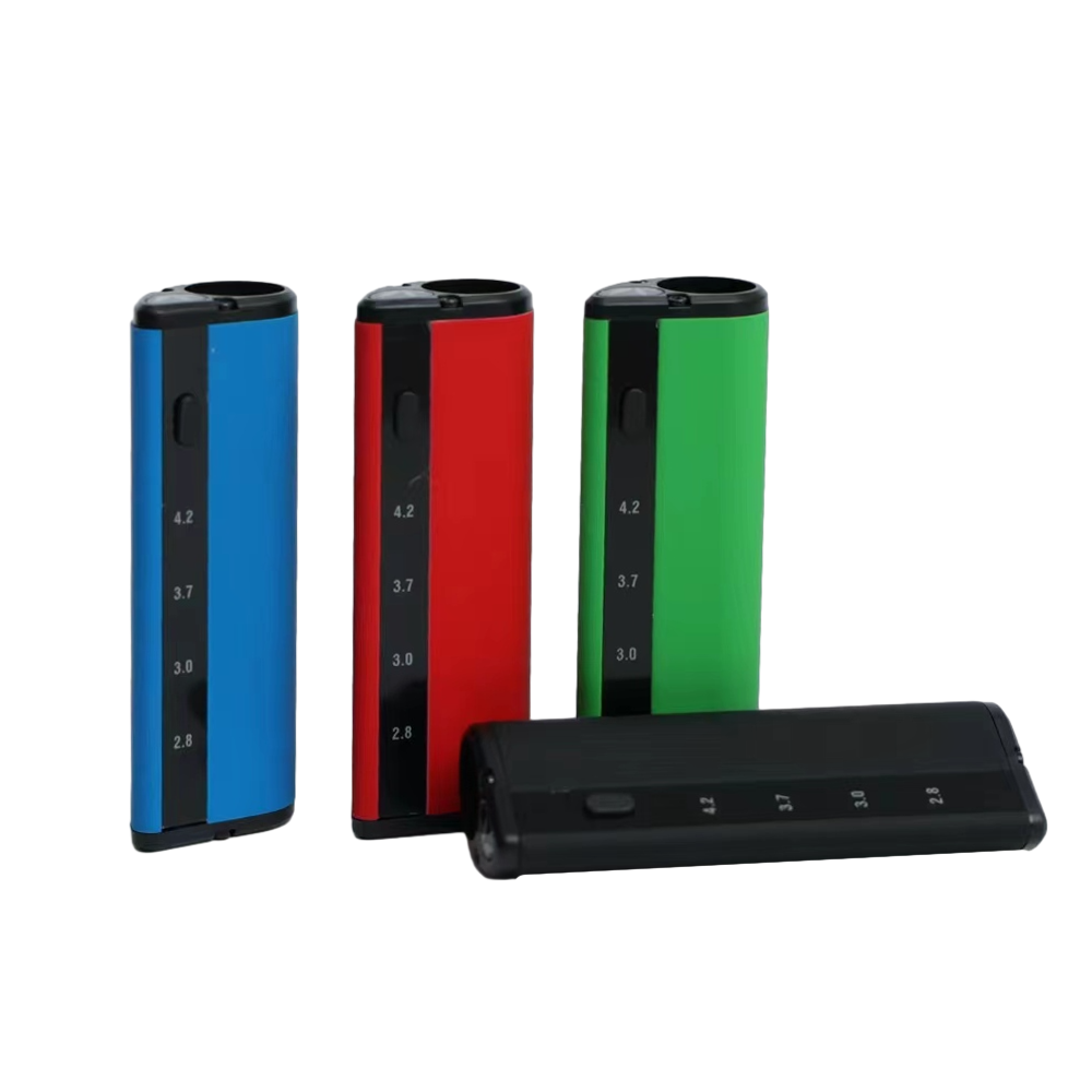 Longmada V5 510 Thread Battery in Red – 500mAh Rechargeable Vape Pen Battery for Dry Herb, Wax & CBD Oils – Portable Aluminum Design