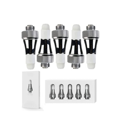 Lookah Seahorse Coils I – 510 Thread Quartz or Ceramic Coil Vape Tips for Seahorse Vaporizers (Pack of 5)