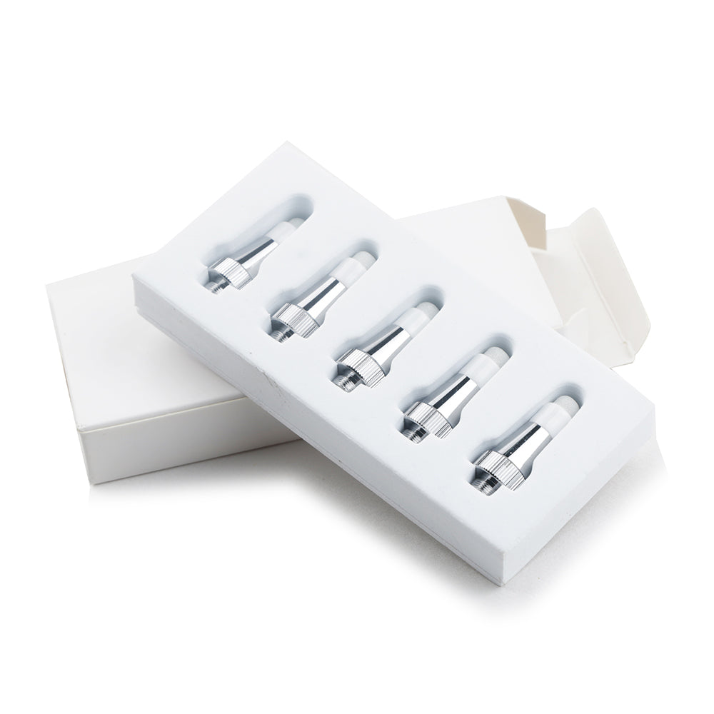 Lookah Seahorse Coils I – 510 Thread Quartz or Ceramic Coil Vape Tips for Seahorse Vaporizers (Pack of 5)