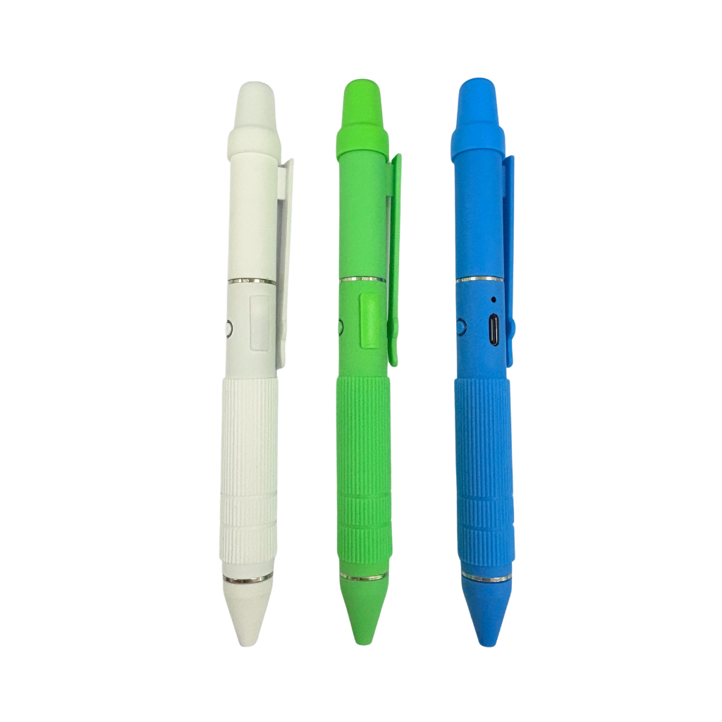 Multifunction Vape Pen Battery 510 – Adjustable Voltage, and Writing Pen with USB-C Charging