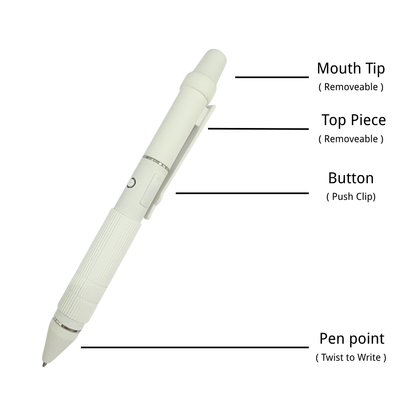 Multifunction Vape Pen Battery 510 – Adjustable Voltage, and Writing Pen with USB-C Charging