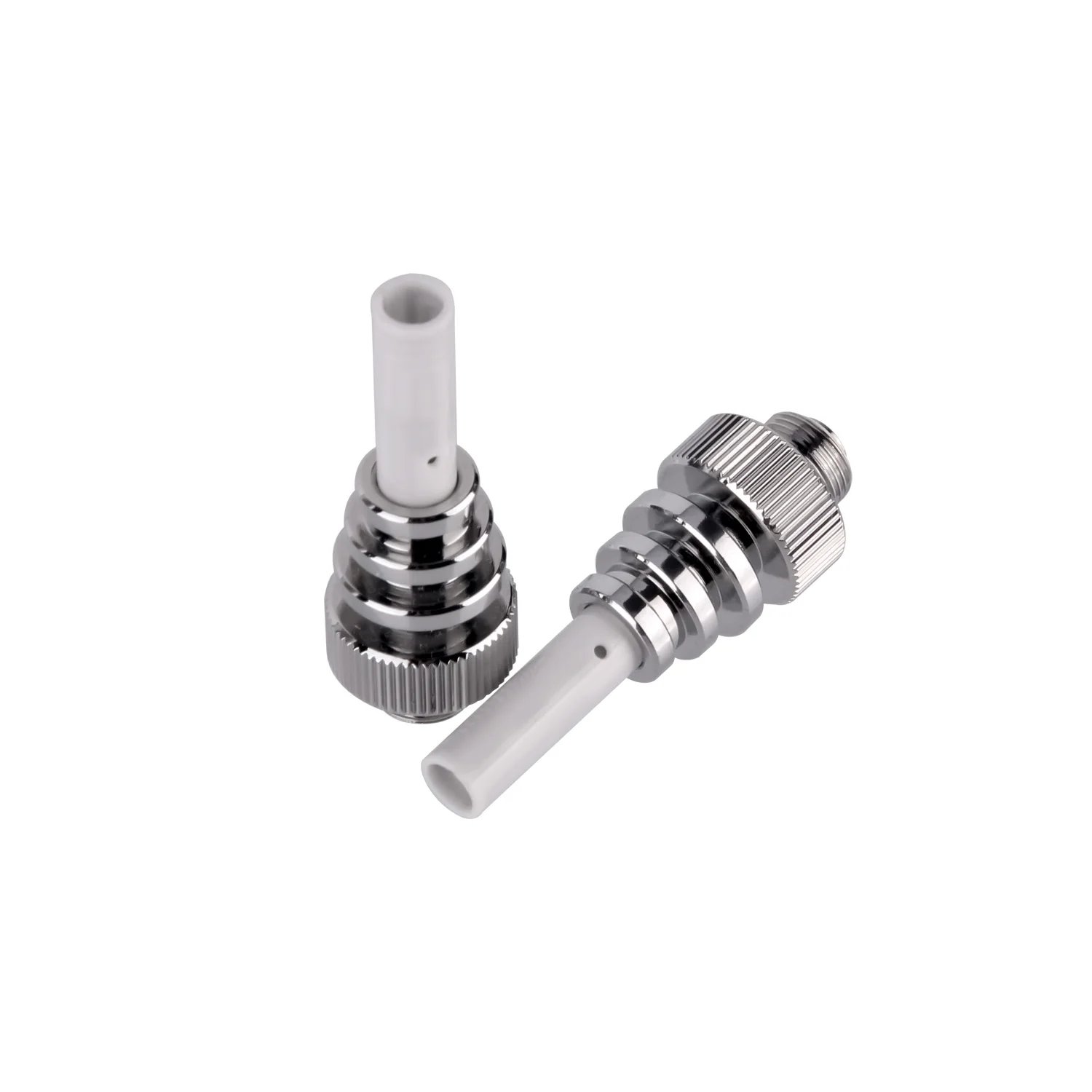 Three-pack of 0.6Ω straw-like ceramic vape coils for 510 thread devices