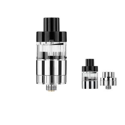 Thumb-L vape atomizer with 510 thread, adjustable airflow, and magnetic connection design