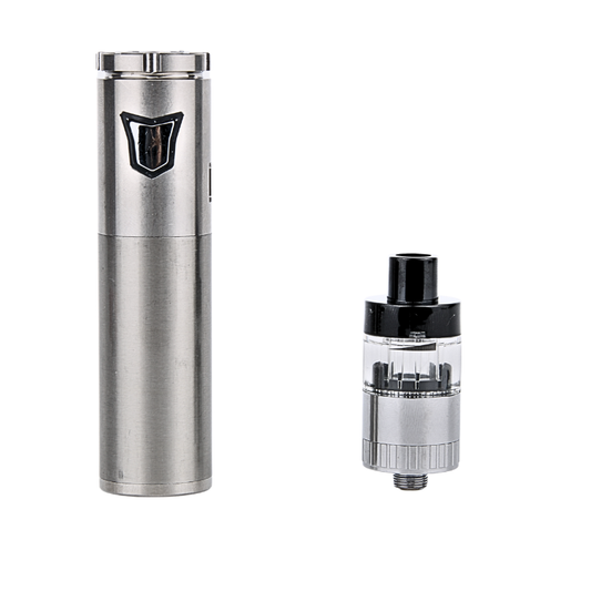Thumb-L vape atomizer with 510 thread, adjustable airflow, and magnetic connection design