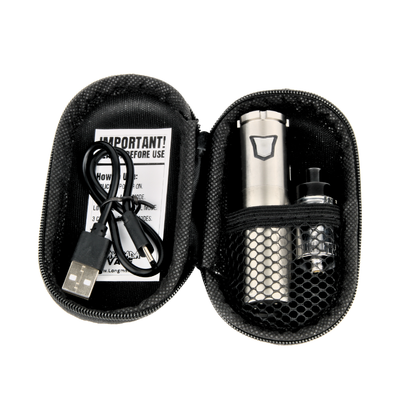 Thumb-L vape atomizer with 510 thread, adjustable airflow, and magnetic connection design