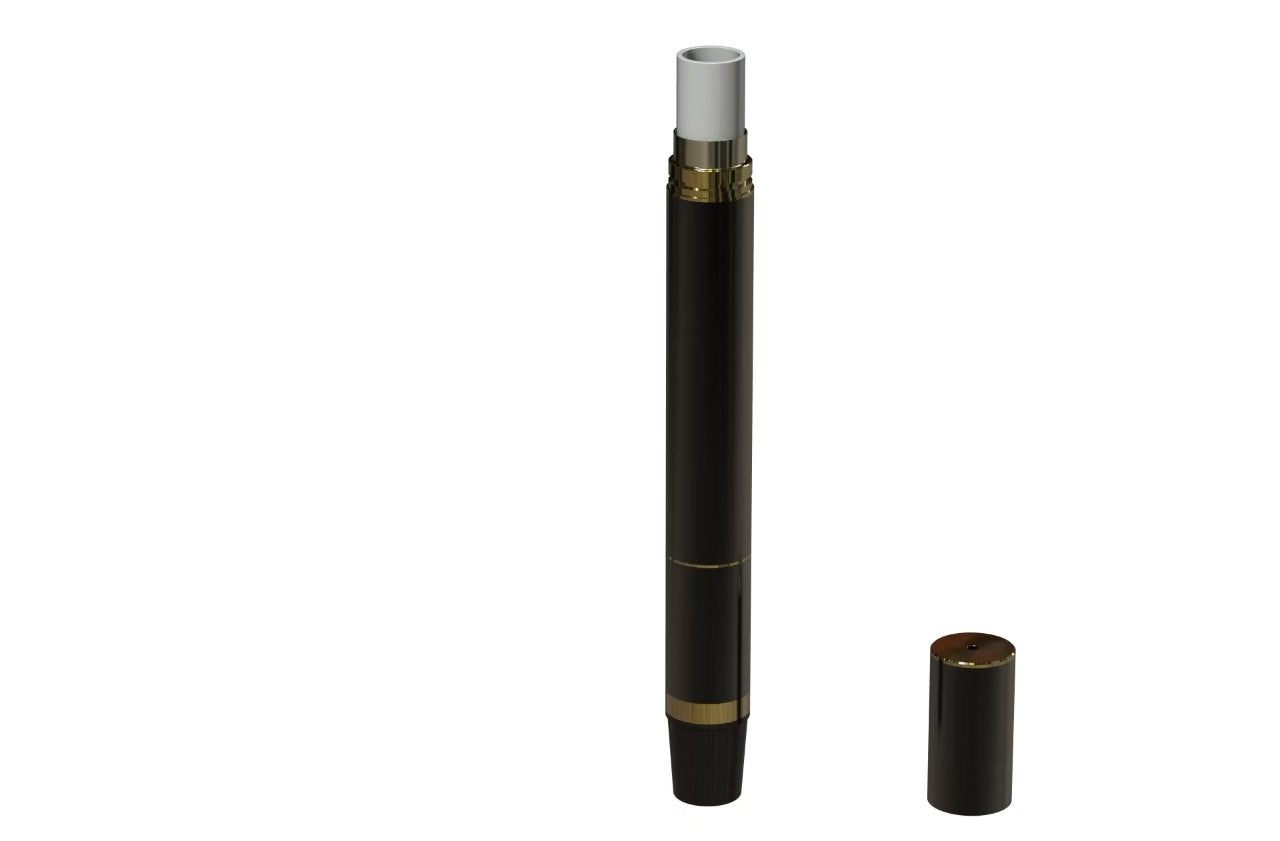 VOOZR P1 Wax Vaporizer Pen – 510 Thread, Adjustable Voltage, Ceramic Heating Cup for Pure Flavor