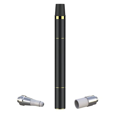 VOOZR P1 Wax Vaporizer Pen – 510 Thread, Adjustable Voltage, Ceramic Heating Cup for Pure Flavor