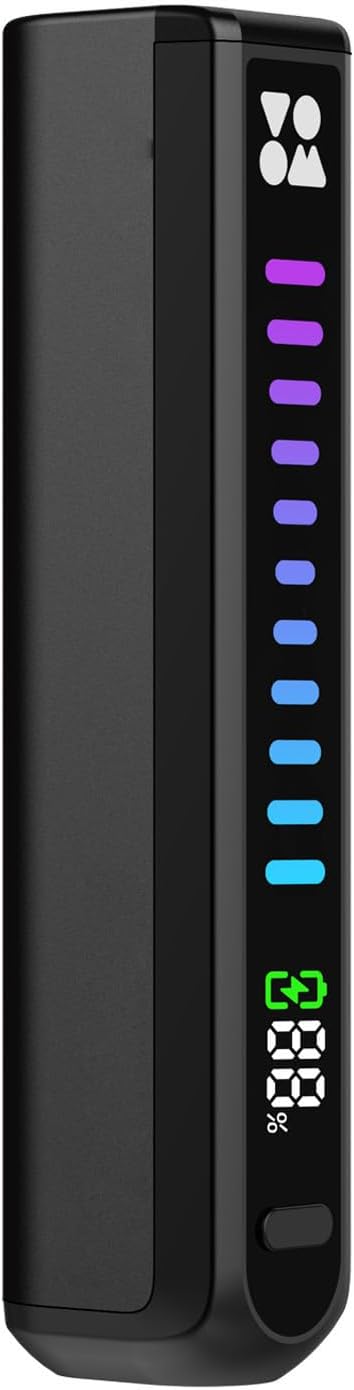 Refillable Vape Pod System with LCD Display and RGB Lights