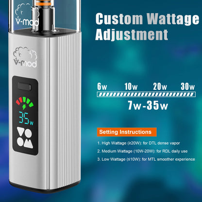 refillable vape pod system